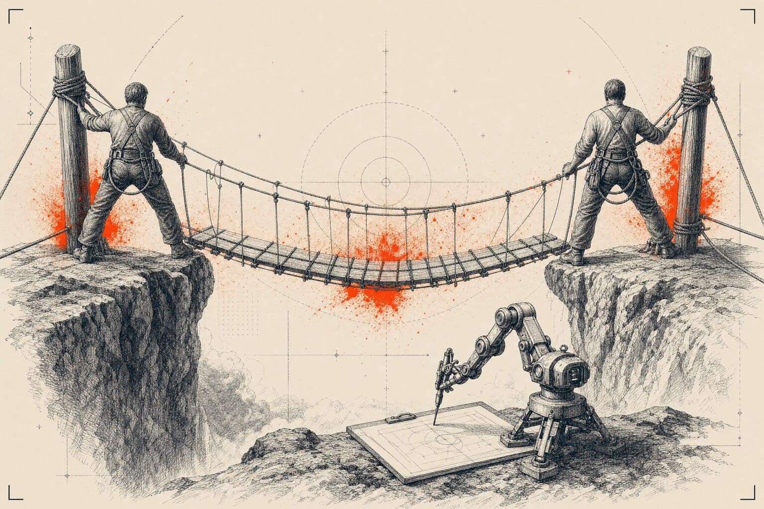 La confiance se construit entre humains. L'IA peut y contribuer. Elle ne peut pas la porter.