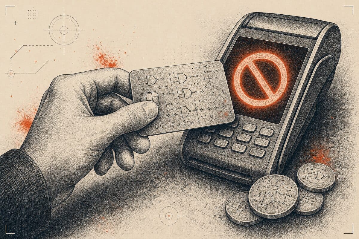 « Transaction refusée. » Demain, la règle n'est plus dans la loi, mais gravée dans l'argent lui-même.