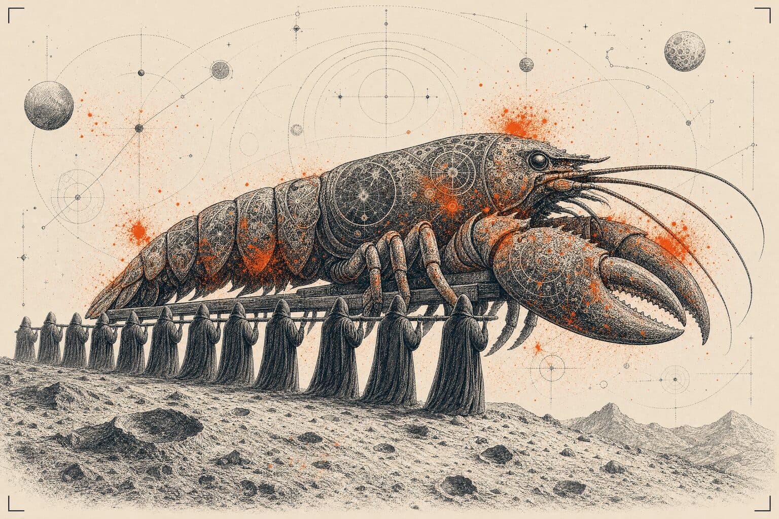La procession du homard cosmique